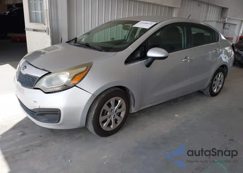 2013 Kia Rio Lx из США, поврежденный, VIN KNADM4A3XD6240386